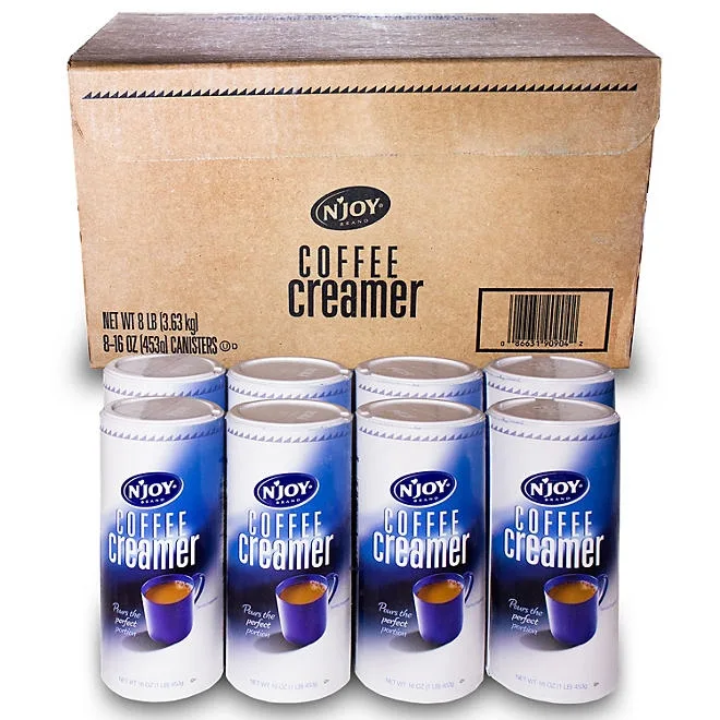N'Joy Powdered Coffee Creamer, 16 oz., 8 ct. 3