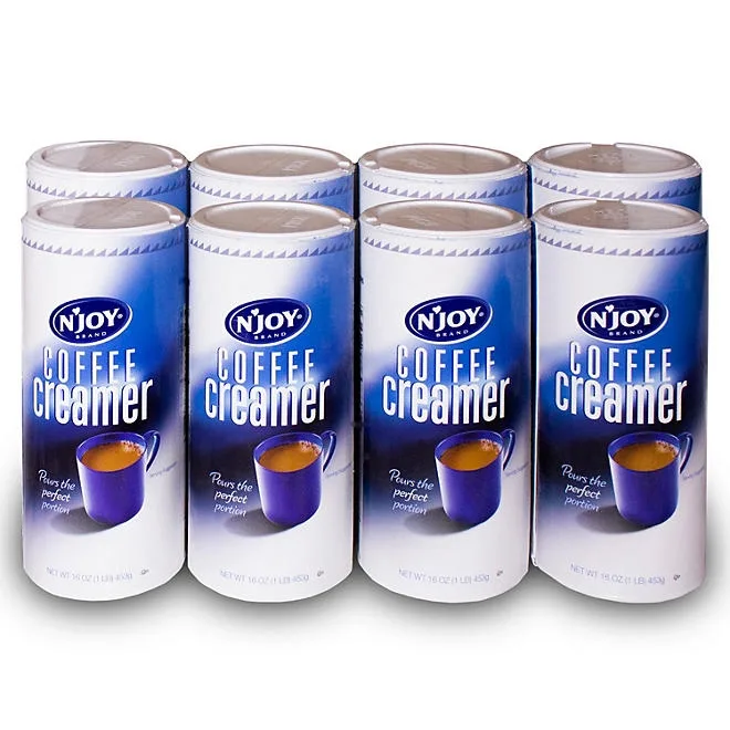 N'Joy Powdered Coffee Creamer, 16 oz., 8 ct. 2