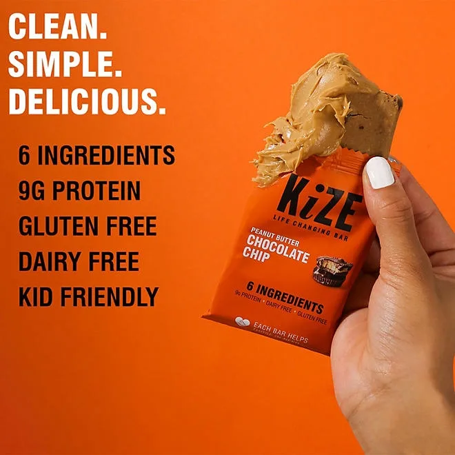 KiZE Life Changing Bar Variety Pack, 12 pk. 5