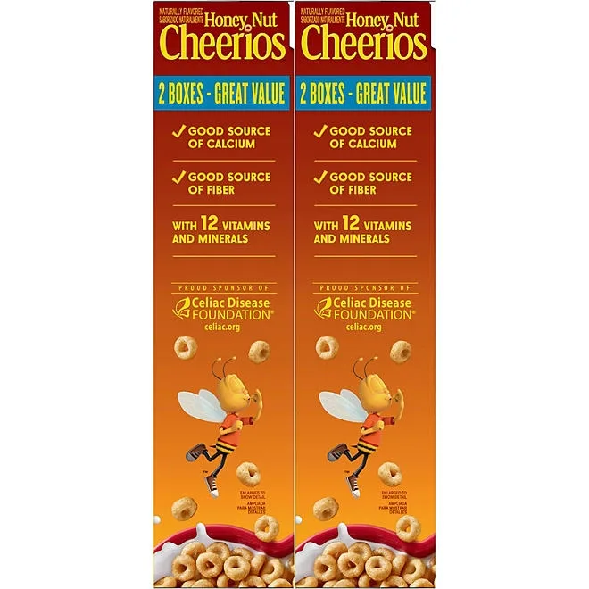 Honey Nut Cheerios Cereal, 48 oz. 5