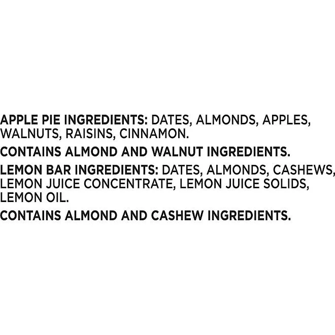 Larabar Fruit & Nut Bar, Apple Pie and Lemon Bar, 20 pk. 4
