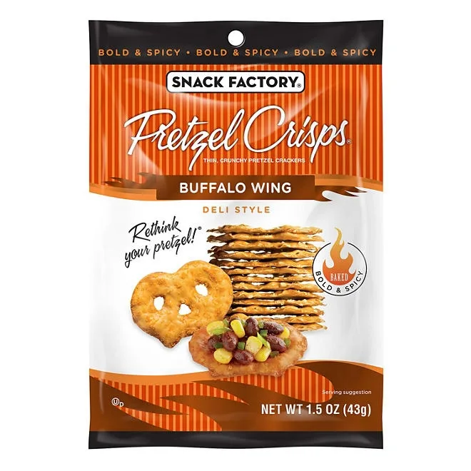Snack Factory Variety Pack Pretzel Crisps, 1.5 oz., 24 pk. 4