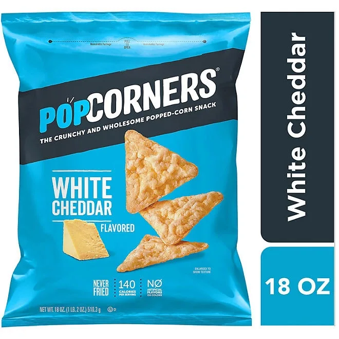 PopCorners White Cheddar Popped-Corn Snack, 18 oz. 4