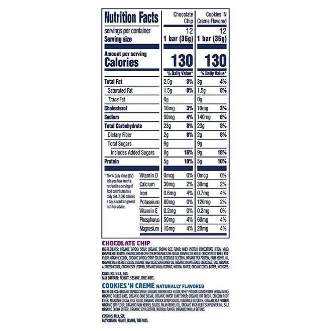CLIF Z Bar Protein Gluten Free Bar, Variety Pack, 24 ct. 3