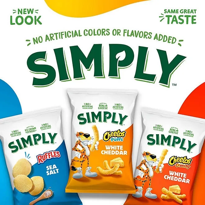 Cheetos Simply White Cheddar Puffs, 12.5 oz. 5