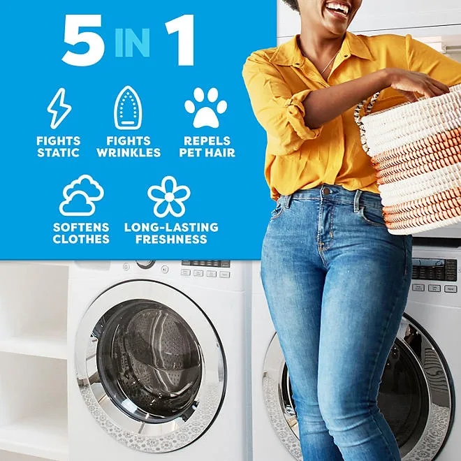 Bounce Fabric Softener Dryer Sheets, Outdoor Fresh, 320 ct. 4