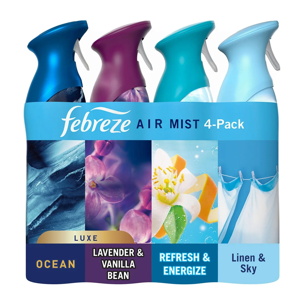 Febreze Air Effects Air Freshener Spray, Mixed Scent, 4 ct., 35.2 oz.