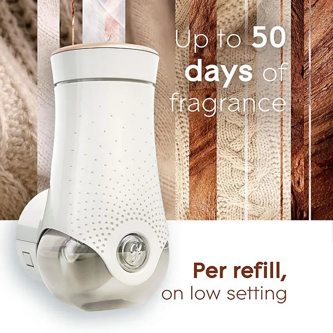 Glade PlugIns Scented Oil Refills, Cashmere Woods, 9 refills 4