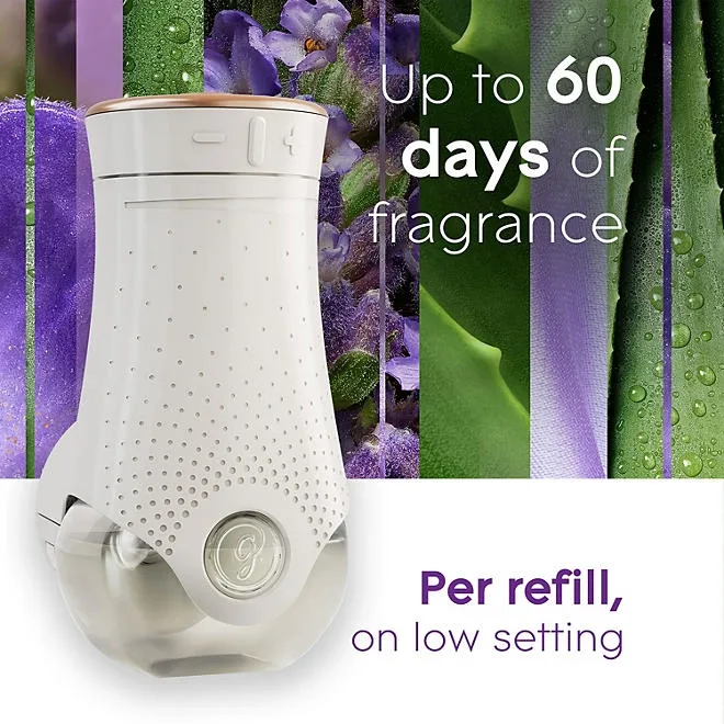 Glade PlugIns Scented Oil Refills, Tranquil Lavender & Aloe, 9 refills 5