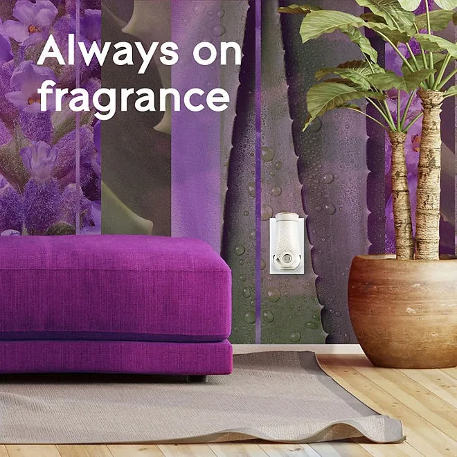 Glade PlugIns Scented Oil Refills, Tranquil Lavender & Aloe, 9 refills 4