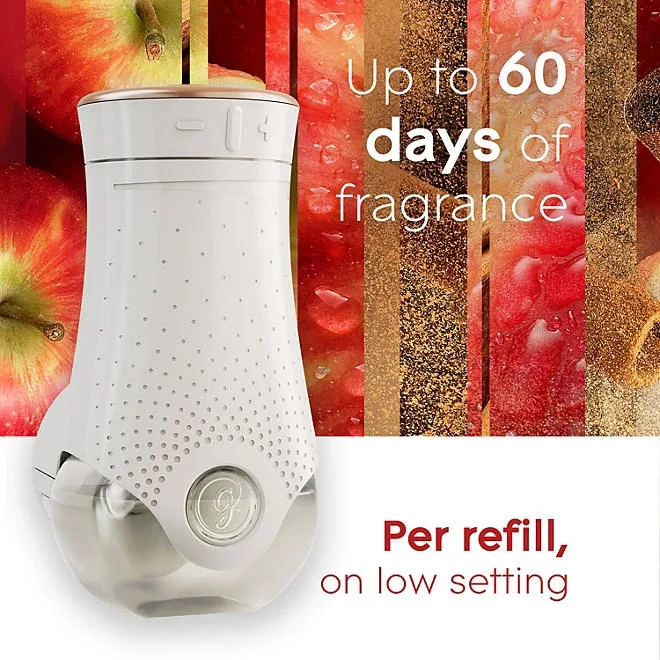Glade PlugIns Scented Oil Refills, Apple Cinnamon, 9 refills 5