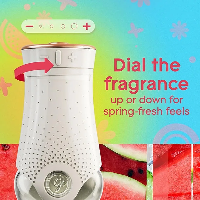 Glade PlugIns Scented Oil, Wonder Melon, 2 Warmers + 6 Refills 5