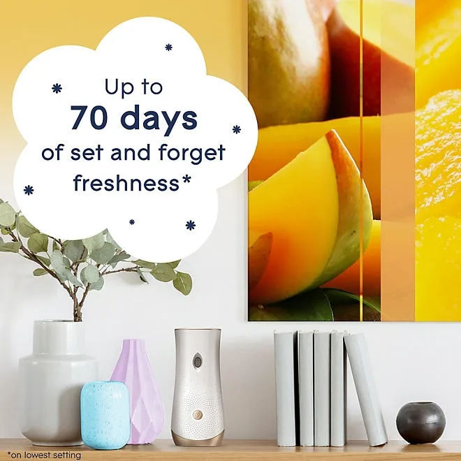 Glade Automatic Spray Air Freshener, Mighty Mango, 1 Device + 3 Refills, 18.6 oz 4