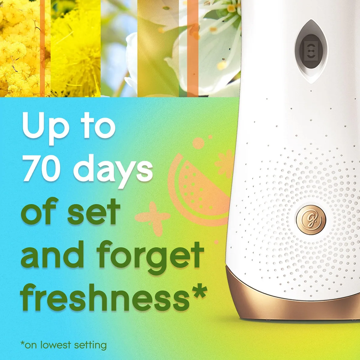 Glade Automatic Spray Air Freshener, Radiant Bloom, 1 Device + 3 Refills, 18.6 oz. 4