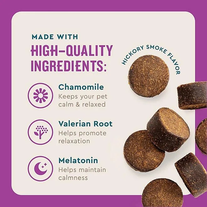 VETIQ Advanced Calming Soft Dog Chews, Hickory Smoke Flavored 60 ct., 2 pk. 4