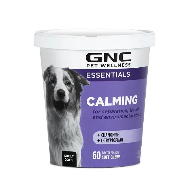 GNC Pets, Bacon Flavored, Calming Soft Chew Dog Supplements, 180 ct. 3