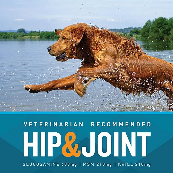 VETIQ Maximum Strength Hip & Joint Soft Dog Chews, Chicken Flavored, 180 ct. 4