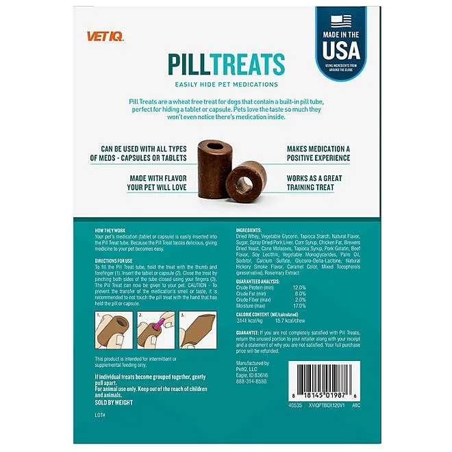 VETIQ Soft Chew Pill Treats, Chicken Flavored, 60 ct., 2pk. 4