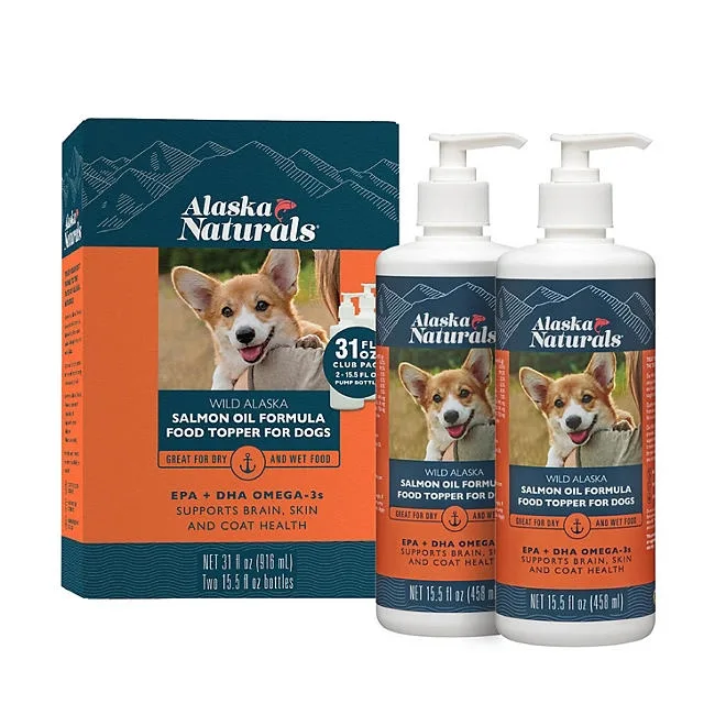 Alaska Naturals Salmon Oil, 15.5 fl. oz., 2pk. 2