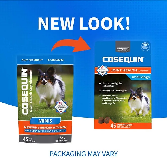 Nutramax Cosequin Minis Maximum Strength Joint Health Supplement, 45 Soft Chews 3