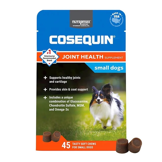 Nutramax Cosequin Minis Maximum Strength Joint Health Supplement, 45 Soft Chews 2