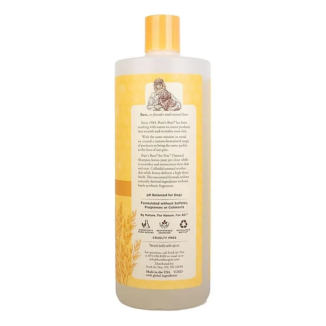Burt's Bees, Oatmeal Dog Shampoo, 32 fl. oz., 2 pk. 5