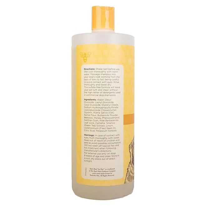 Burt's Bees, Oatmeal Dog Shampoo, 32 fl. oz., 2 pk. 4