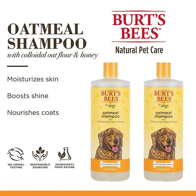 Burt's Bees, Oatmeal Dog Shampoo, 32 fl. oz., 2 pk. 3