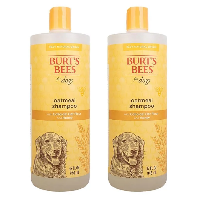 Burt's Bees, Oatmeal Dog Shampoo, 32 fl. oz., 2 pk. 2