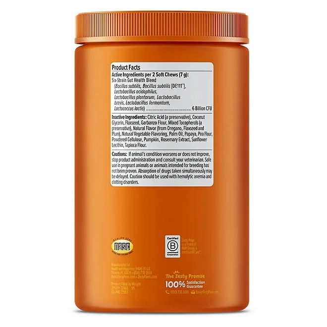 Zesty Paws Probiotic Bites, Pumpkin, 160 ct. 3