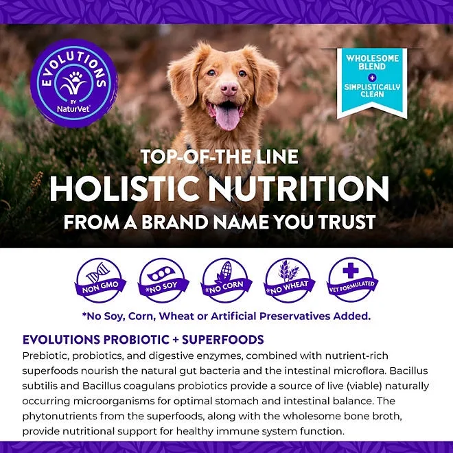 Evolutions by NaturVet, Probiotic Plus Superfoods, Soft Chews for Dogs, 180 ct. 5