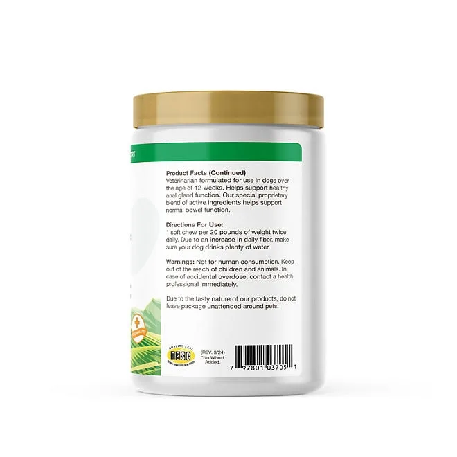 NaturVet, No Scoot with Pumpkin, Soft Chews for Dogs, 120 ct. 4