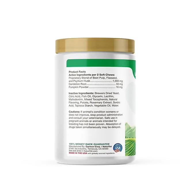 NaturVet, No Scoot with Pumpkin, Soft Chews for Dogs, 120 ct. 3