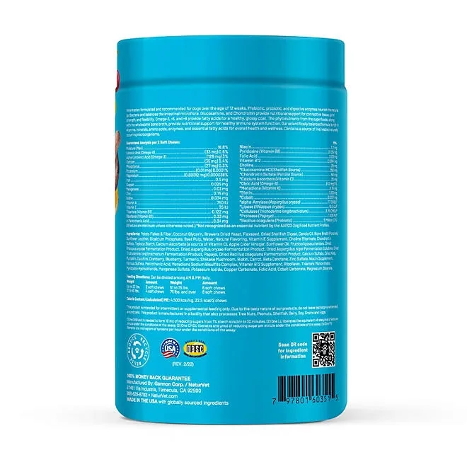 Evolutions by NaturVet, All-in-One Plus Superfoods, Soft Chews for Dogs, 180 ct. 3