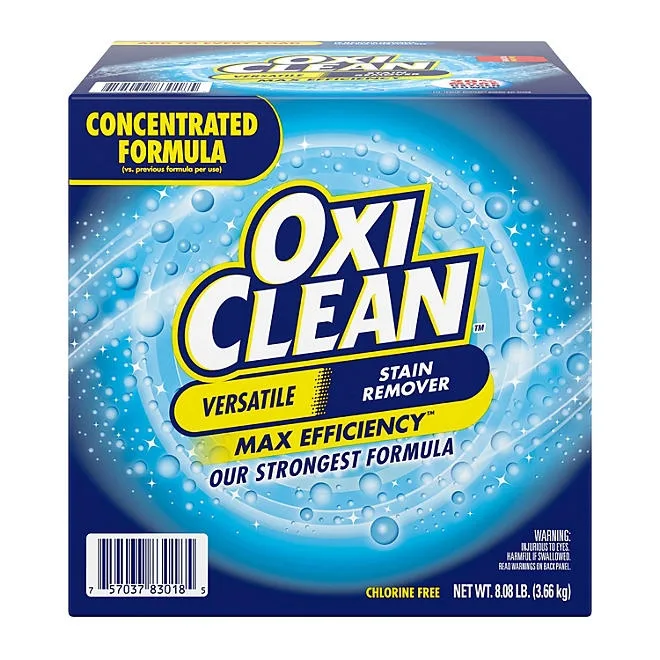 OxiClean Concentrated Max Efficiency Versatile Stain Remover Powder 8.08 lbs. 2