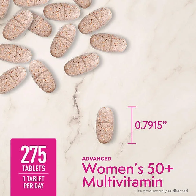 Member's Mark Advanced Women's 50+ Multivitamin Tablets, 275 ct. 4
