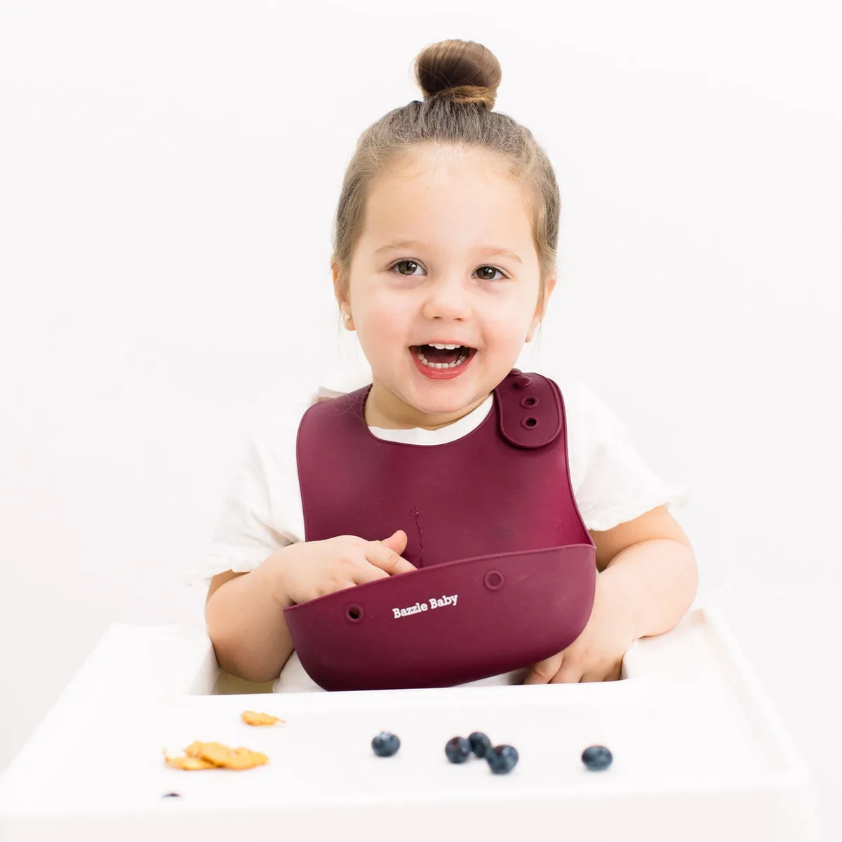 Foodie Silicone Feeding Set by Bazzle Baby, Choose Color 3