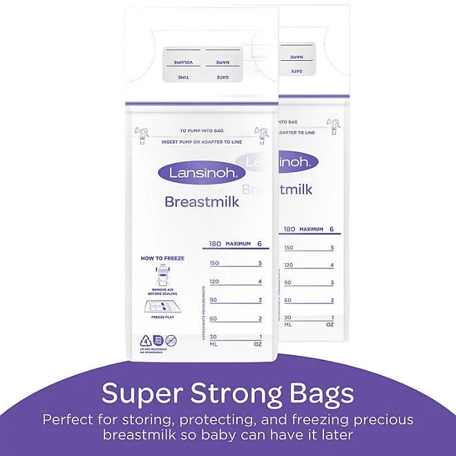 Lansinoh Breastmilk Storage Bags, 100 ct. 4