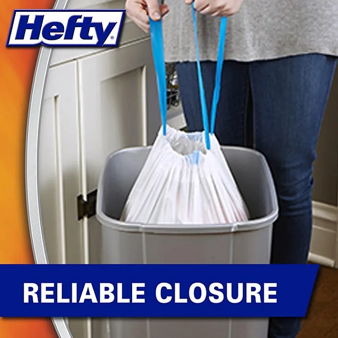 Hefty Ultra Strong Kitchen Drawstring Trash Bags 13 gal., 150 ct. 4