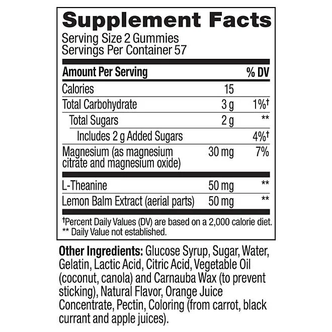 OLLY Kids Chillax Gummy, Sunny Sherbert, 114 ct. 3