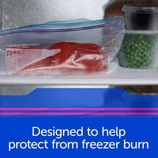 Ziploc 2-Gallon Seal Top Freezer Bags, 30 ct. 4