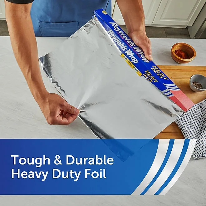 Reynolds Wrap Heavy Duty 18" Aluminum Foil, 120 sq. ft., 2 pk. 3