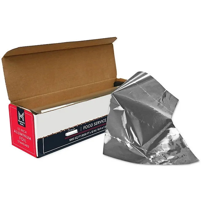 Member's Mark Foodservice Aluminum Foil 12 in. x 1000 ft., 1,000 ft. 3