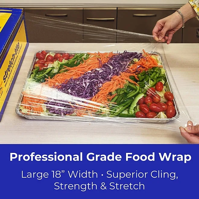 stretch-tite Pro Multi-Purpose Professional 18" Food Wrap, 4500 sq. ft. 4