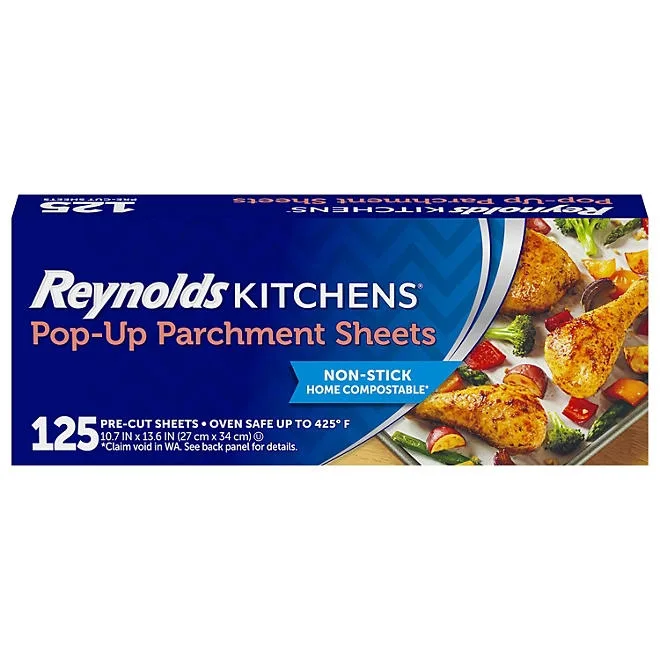 Reynolds Kitchens Pop-Up Parchment Paper Sheets, 125 ct. 2