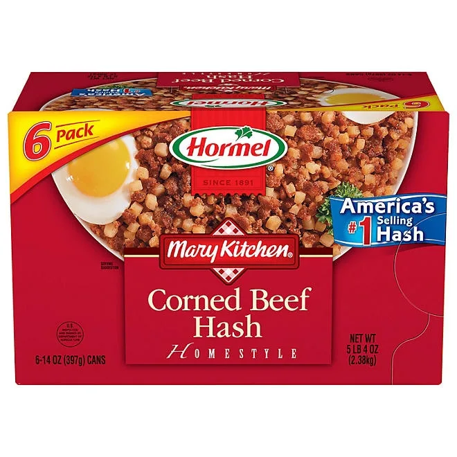 Hormel Mary Kitchen Corned Beef Hash, 14 oz., 6 pk. 2