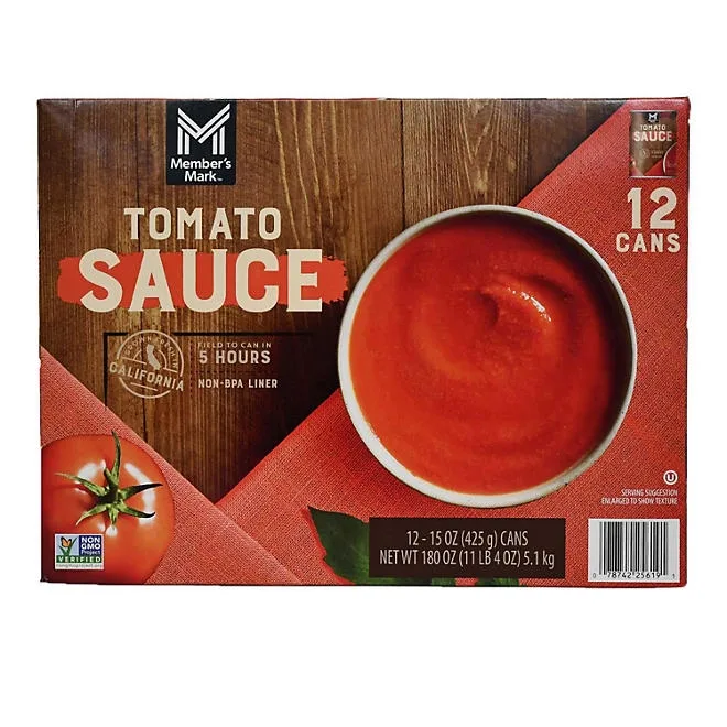 Member's Mark Tomato Sauce, 15 oz., 12 ct. 2