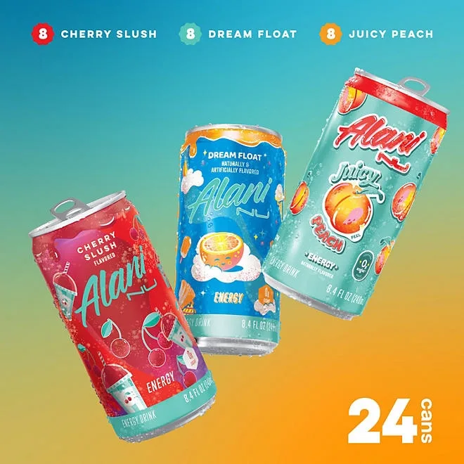 Alani Nu Mini Energy Variety Pack 8.4 fl. oz., 24 pk. 4