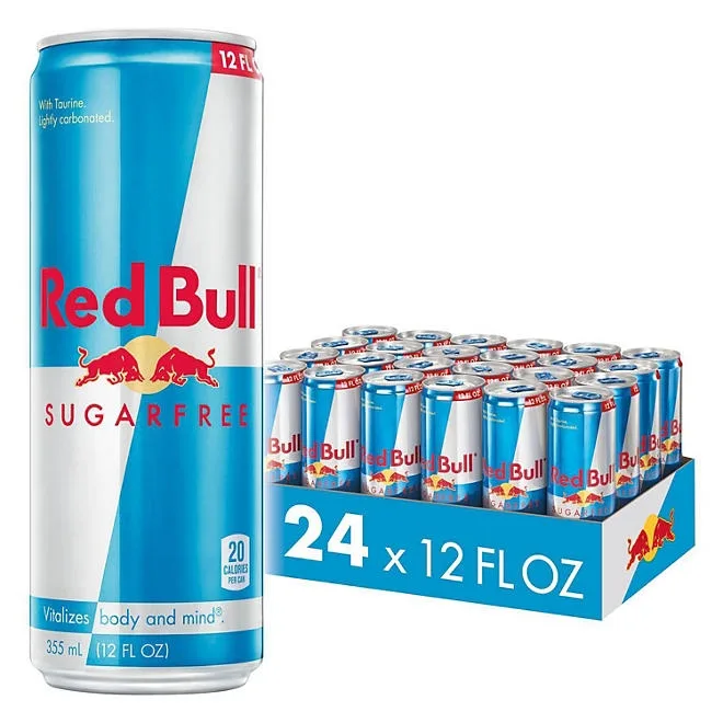 Red Bull Sugar-Free Energy Drink 12 fl. oz., 24 pk. 2