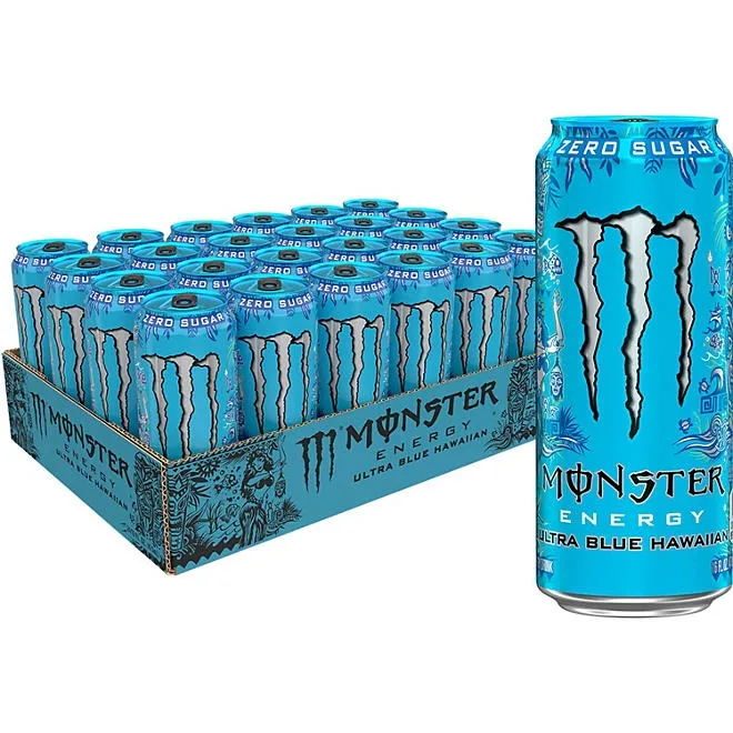 Monster Energy Ultra Blue Hawaiian, 16 fl. oz., 24 pk. 2